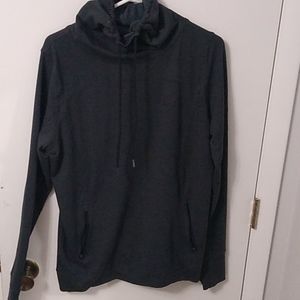 Under Armour Charcoal Grey long cowl neck stretchy